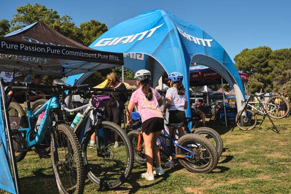 Giant Bicycles at Over the Hump
