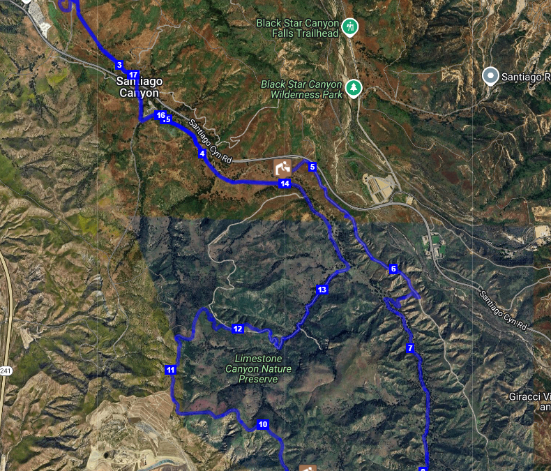 Limestone Canyon OCMTB Course