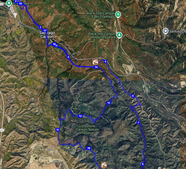 Limestone Canyon OCMTB Course