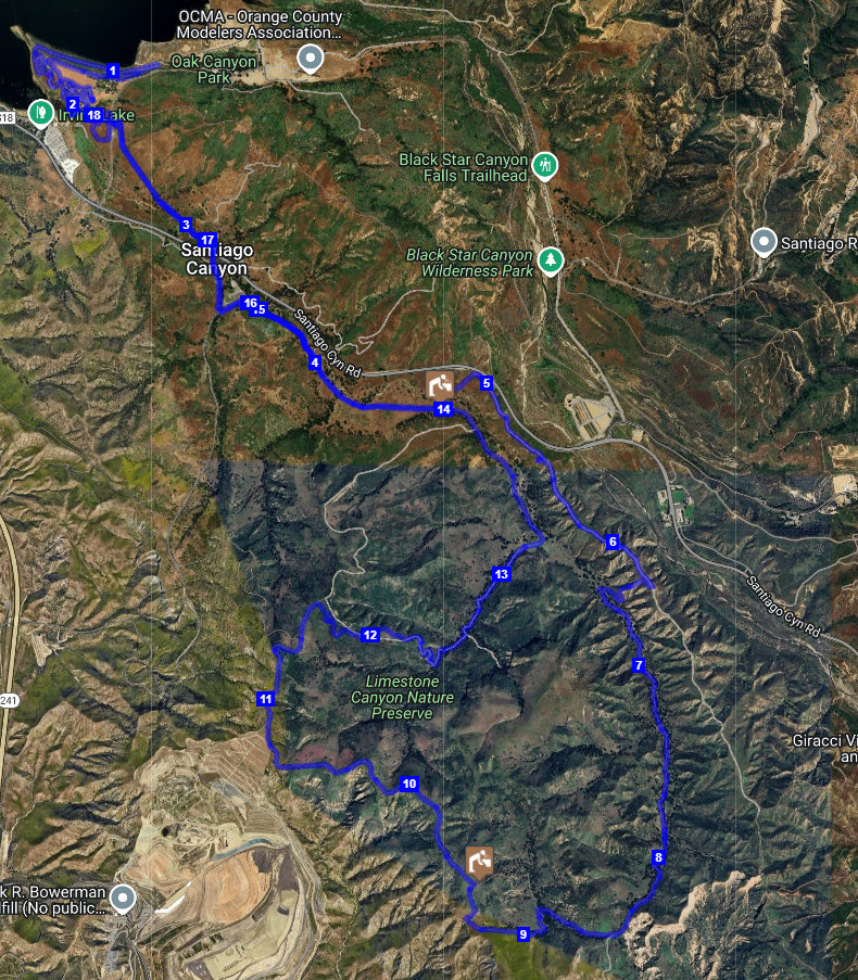 Limestone Canyon OCMTB Course